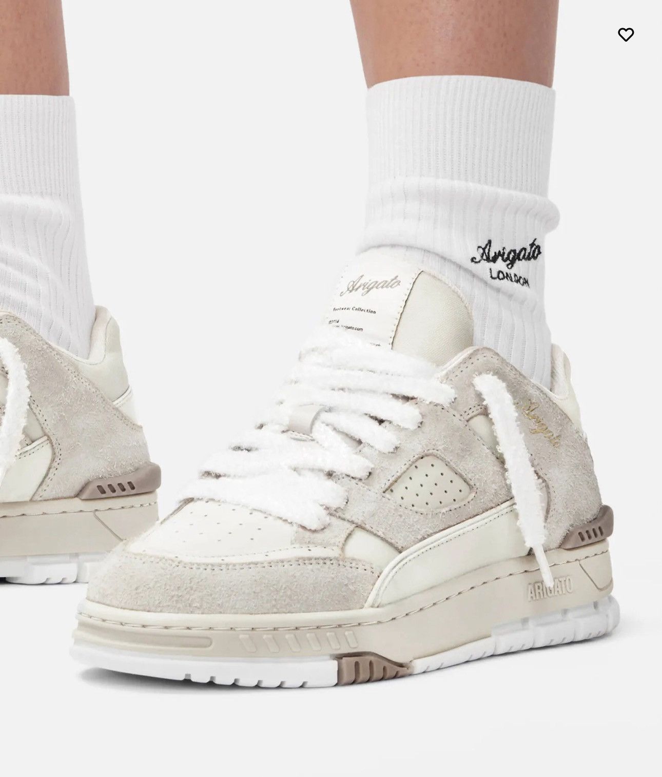 Axel Arigato Axel Arigato Area Lo Fluffy Sneakers US 9 Size US 9 / IT 39 - 2 Thumbnail