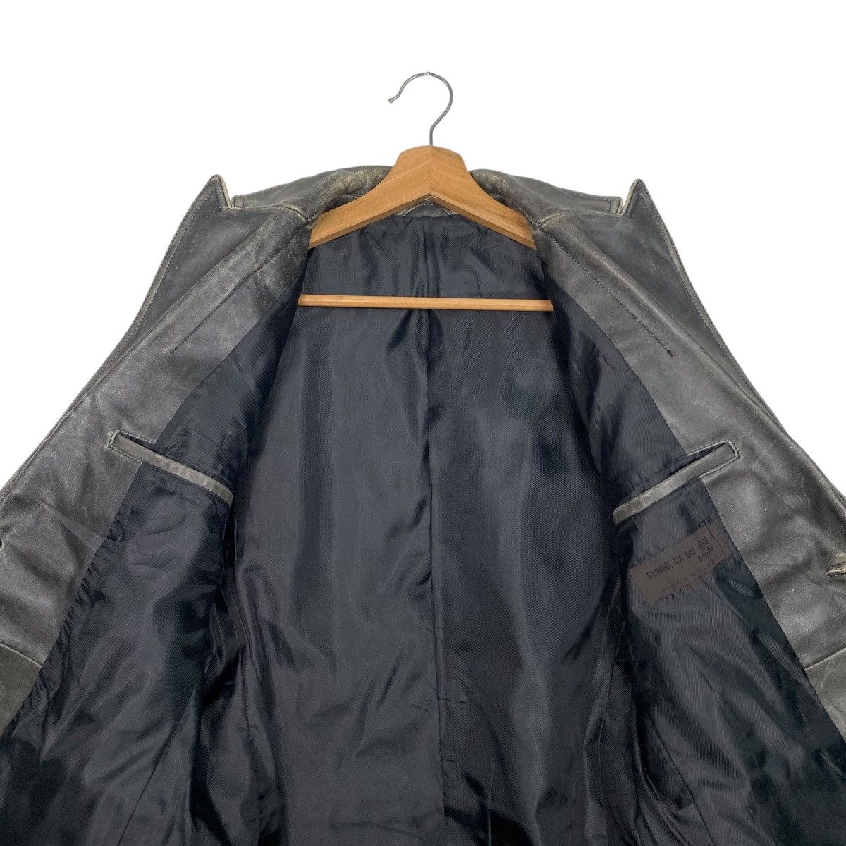 Comme Ca Ism × Japanese Brand × Leather Comme ca du mode patina leather jacket coat Size US M / EU 48-50 / 2 - 12 Thumbnail