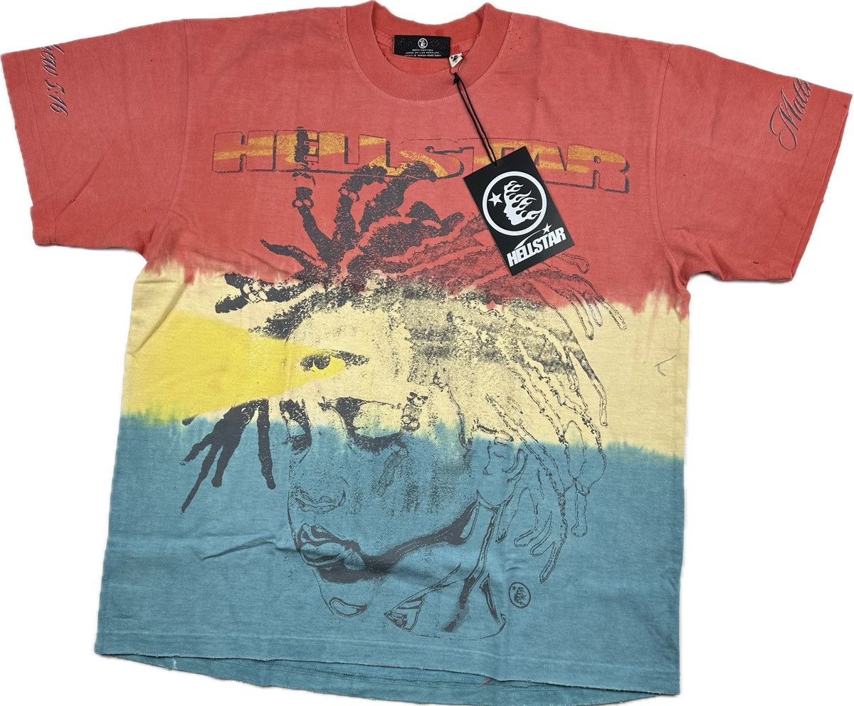 HELLSTAR Hellstar Rasta T-shirt Size US L / EU 52-54 / 3 - 1 Thumbnail