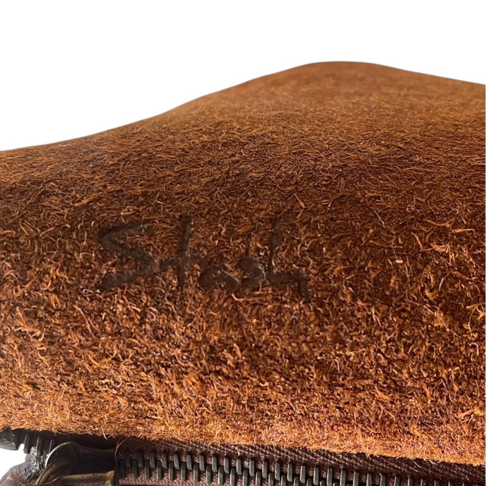 Other Stash Brown Shrunken bison baguette clutch NWT Size ONE SIZE - 6 Thumbnail