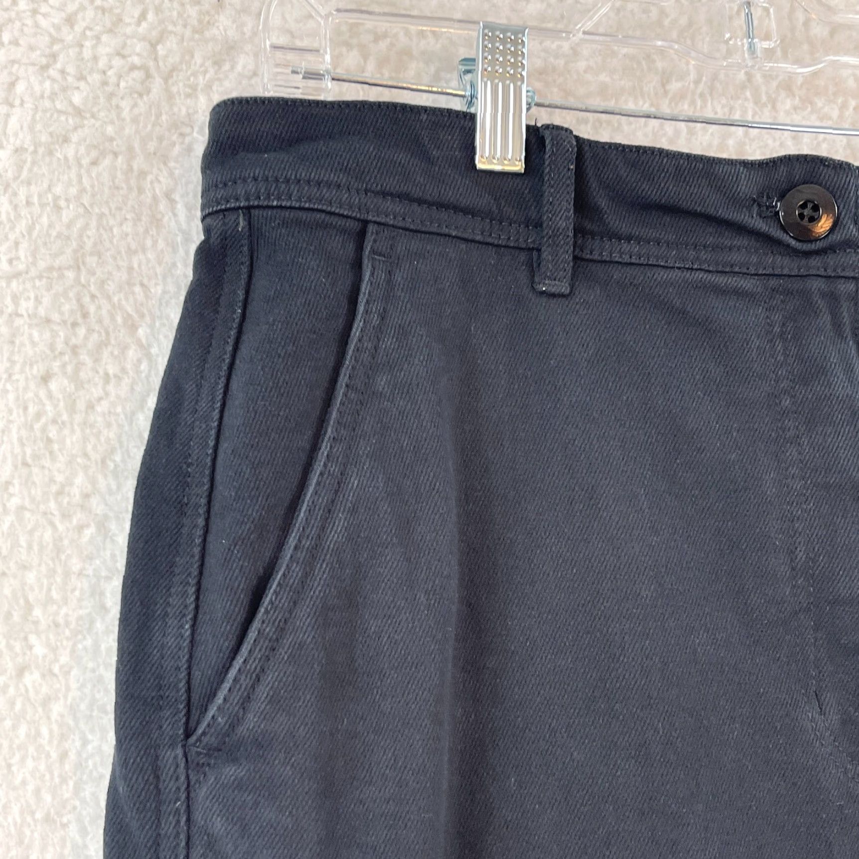 Vintage Wilfred Free Baggy Wide-Leg Cargo Jeans Womens Size 8 Black Denim High Rise Jeans Size 30" / US 8 / IT 44 - 5 Thumbnail