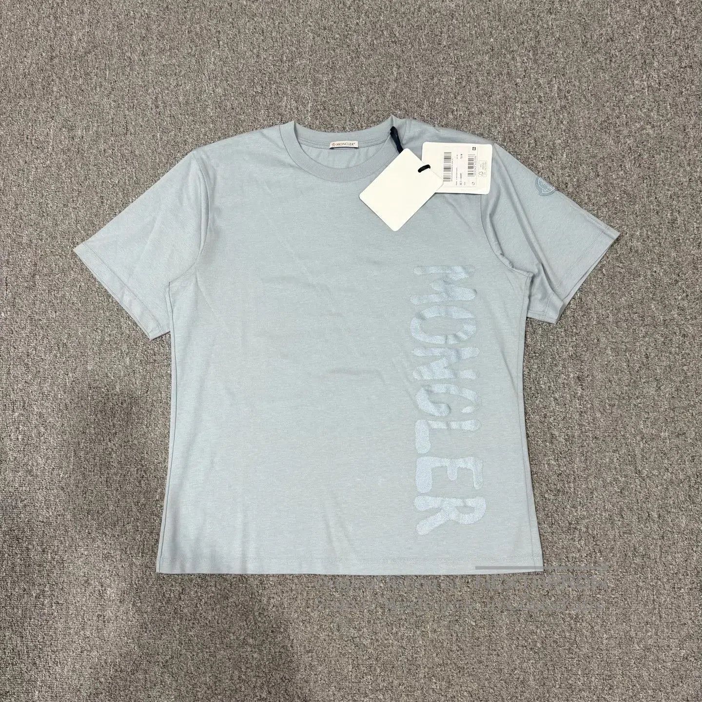 Moncler Moncler Blue MONCLER Print Short-Sleeve Tee. Size US M / EU 48-50 / 2 - 1 Thumbnail
