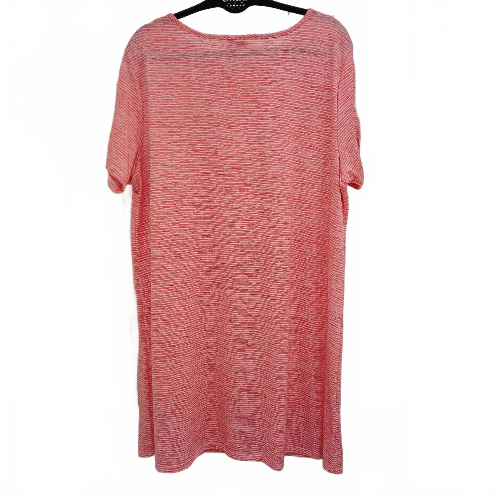 Designer XL Ruby Rd Red and White striped t shirt dress Size XL / US 12-14 / IT 48-50 - 7 Thumbnail
