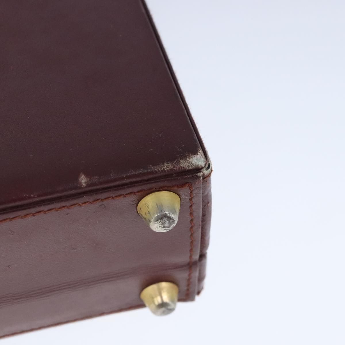 Cartier Cartier Trunk Leather Bordeaux Gold Size ONE SIZE - 13 Thumbnail