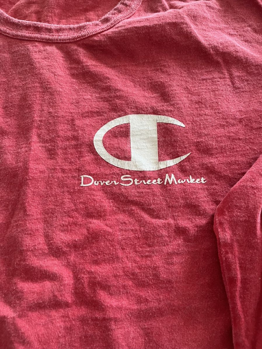 Dover Street Market Dover street market x Champion long T-shirt Size US XL / EU 56 / 4 - 3 Thumbnail