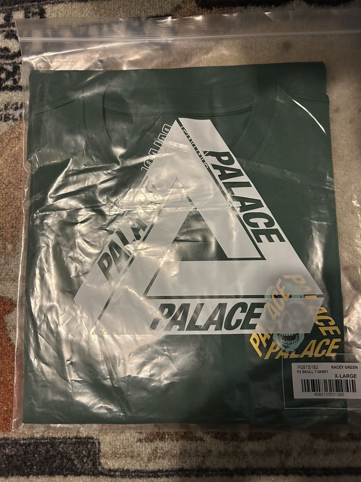 Palace Palace Tri Flag Shirt Yellow size Extra Large Size US XL / EU 56 / 4 - 3 Thumbnail