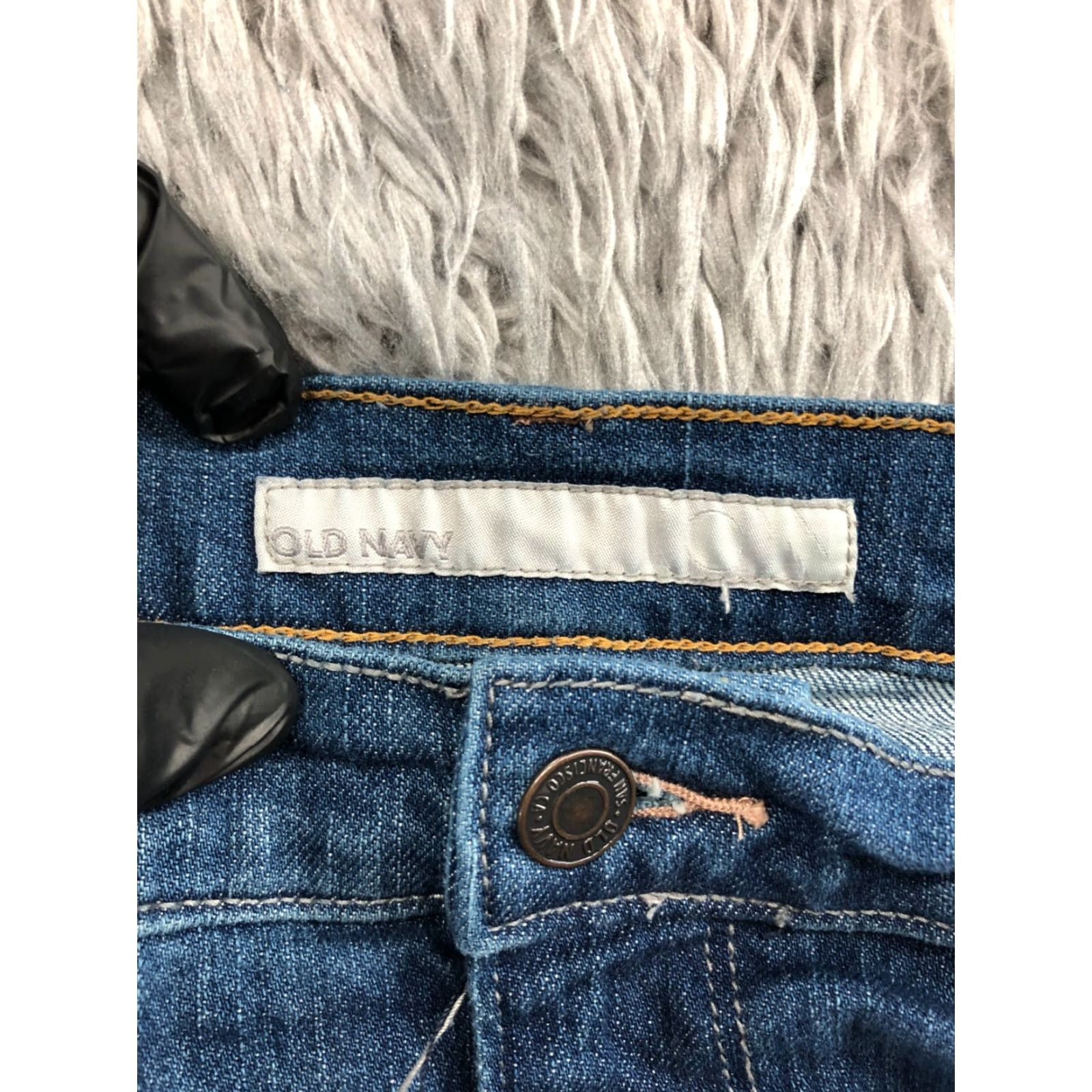 Old Navy Old Navy Denim Mini Midi Skirt Womens Size 10 Blue Jean Size 32" / US 10 / IT 46 - 7 Thumbnail