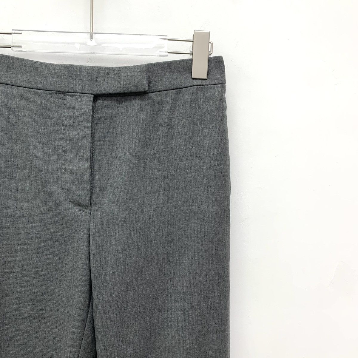 Thom Browne Thom Browne Grey Wool Casual Suit Pants K26WX Size 26" / US 2 / IT 38 - 3 Thumbnail