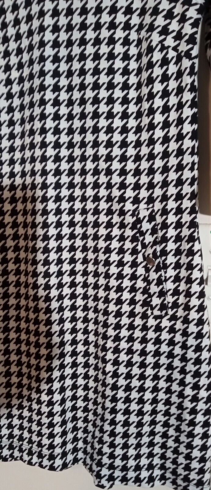 Other New York & Company 3/4 Sleeve Houndstooth Dress Side X-Small Size XS / US 0-2 / IT 36-38 - 4 Thumbnail