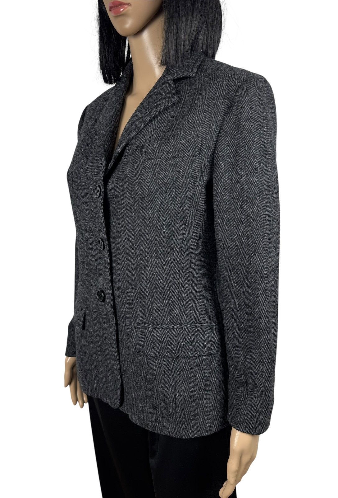 Weekend Max Mara Weekend Max Mara Twill Blazer Wool Nylon size UK8 IT40 Size S / US 4 / IT 40 - 4 Thumbnail