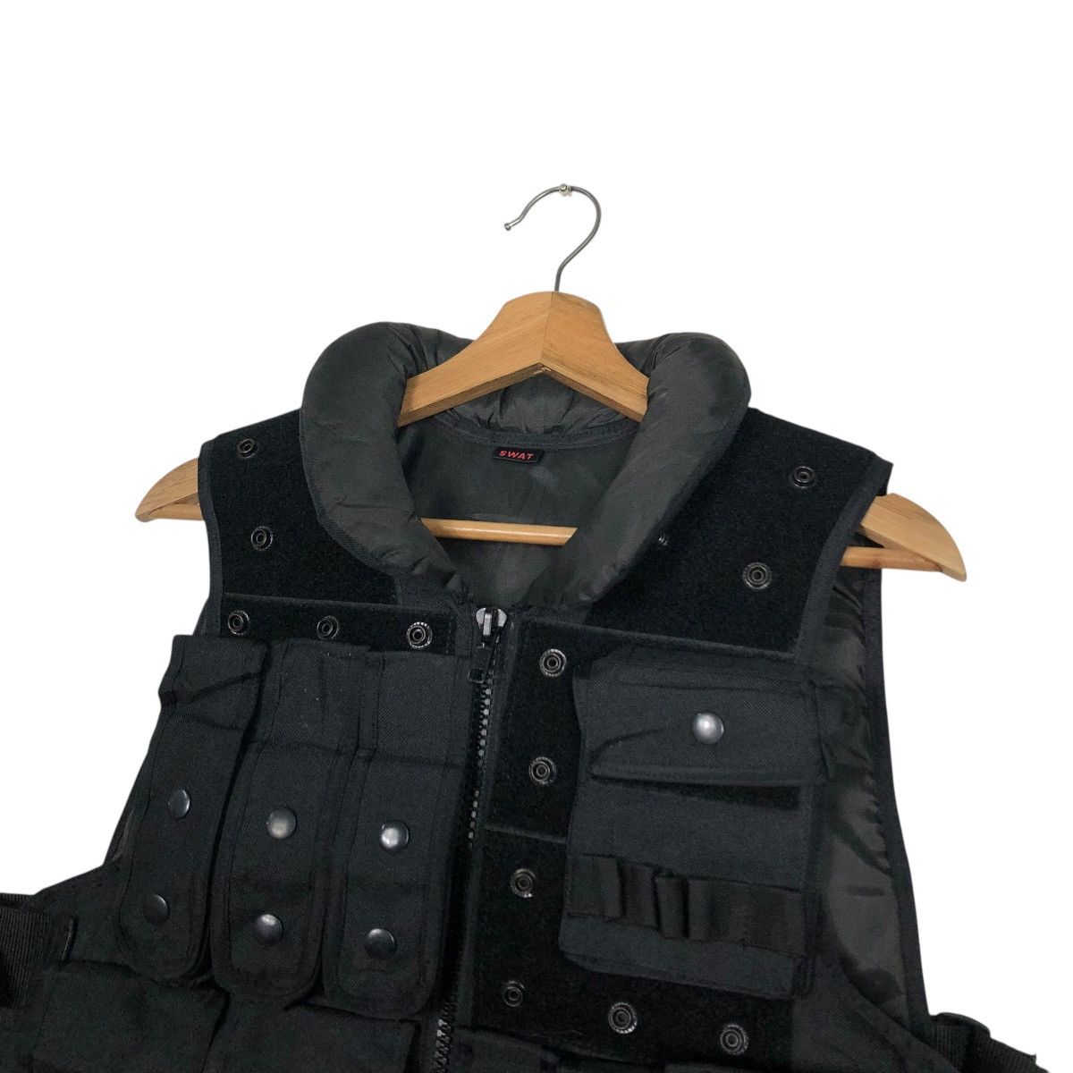 Japanese Brand 🔥VINTAGE VEST UTILITY CARGO MULTI POCKET SWAT RARE STYLE Size US M / EU 48-50 / 2 - 10 Thumbnail