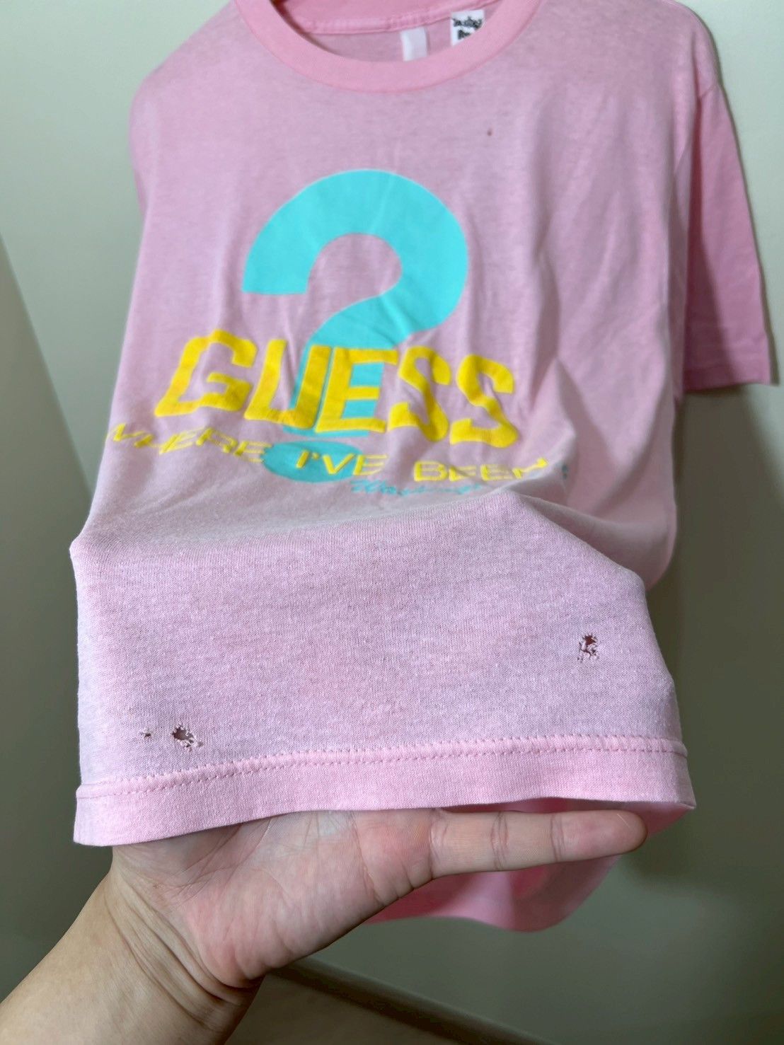 Guess × Vintage Vintage 90's Guess shirt bnz01 Size US M / EU 48-50 / 2 - 6 Thumbnail