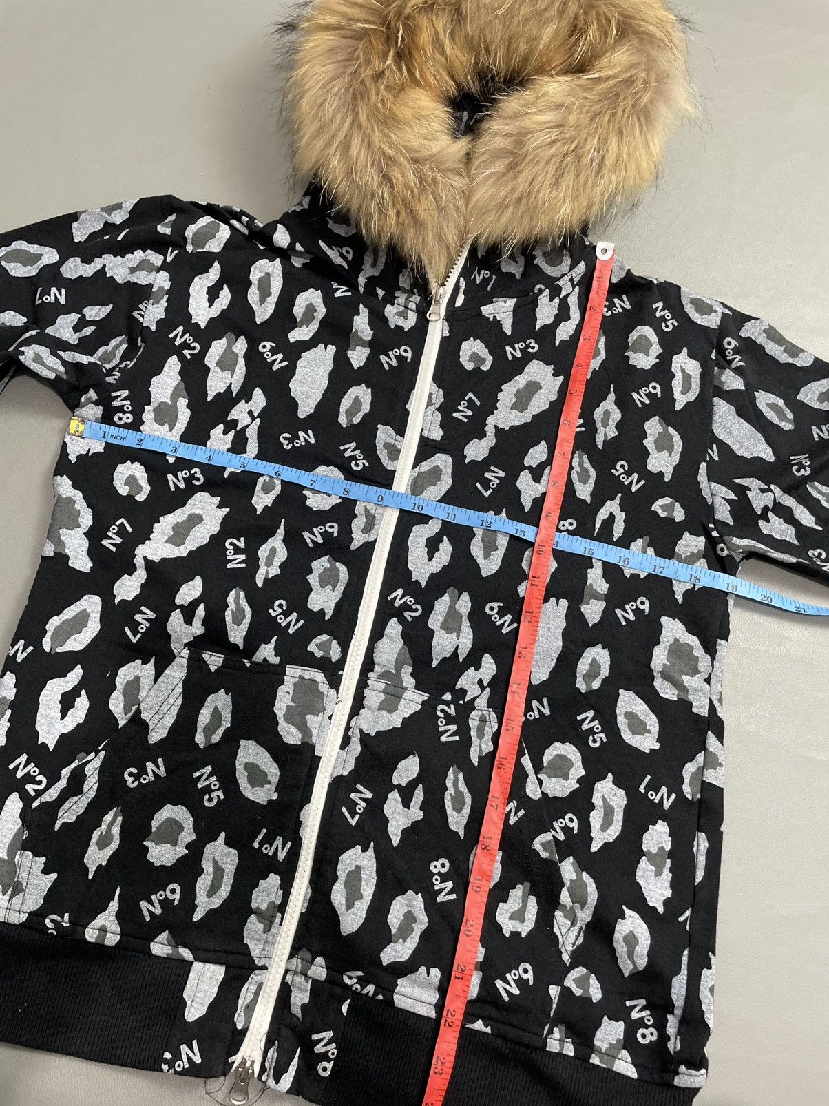 Beauty Beast Lock Heave Mask Zip Fur Hoodie Full printed Size US M / EU 48-50 / 2 - 9 Thumbnail