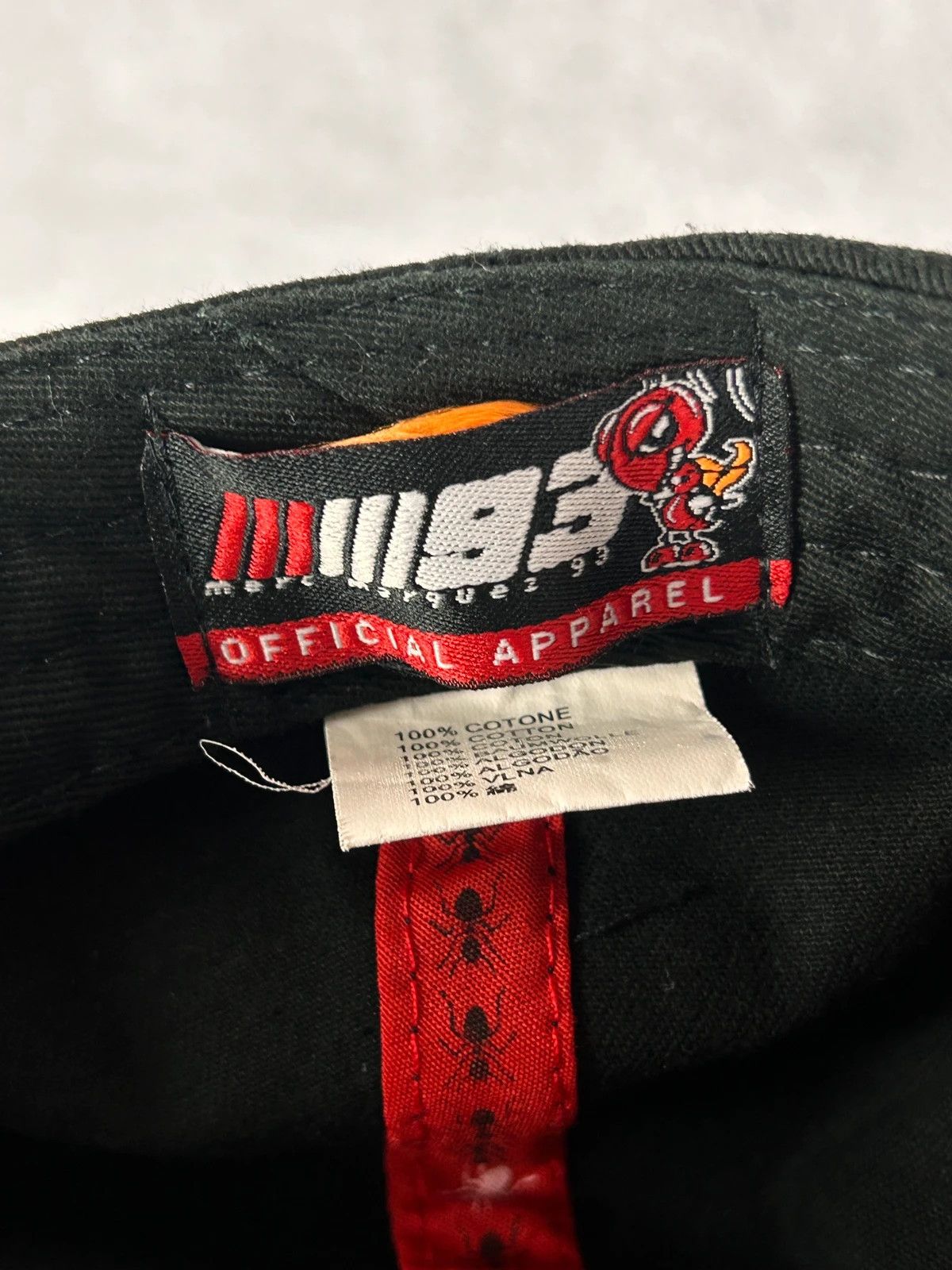 Other Marc Marquez black cap 93 racing motorcycle MotoGP Size ONE SIZE - 8 Thumbnail