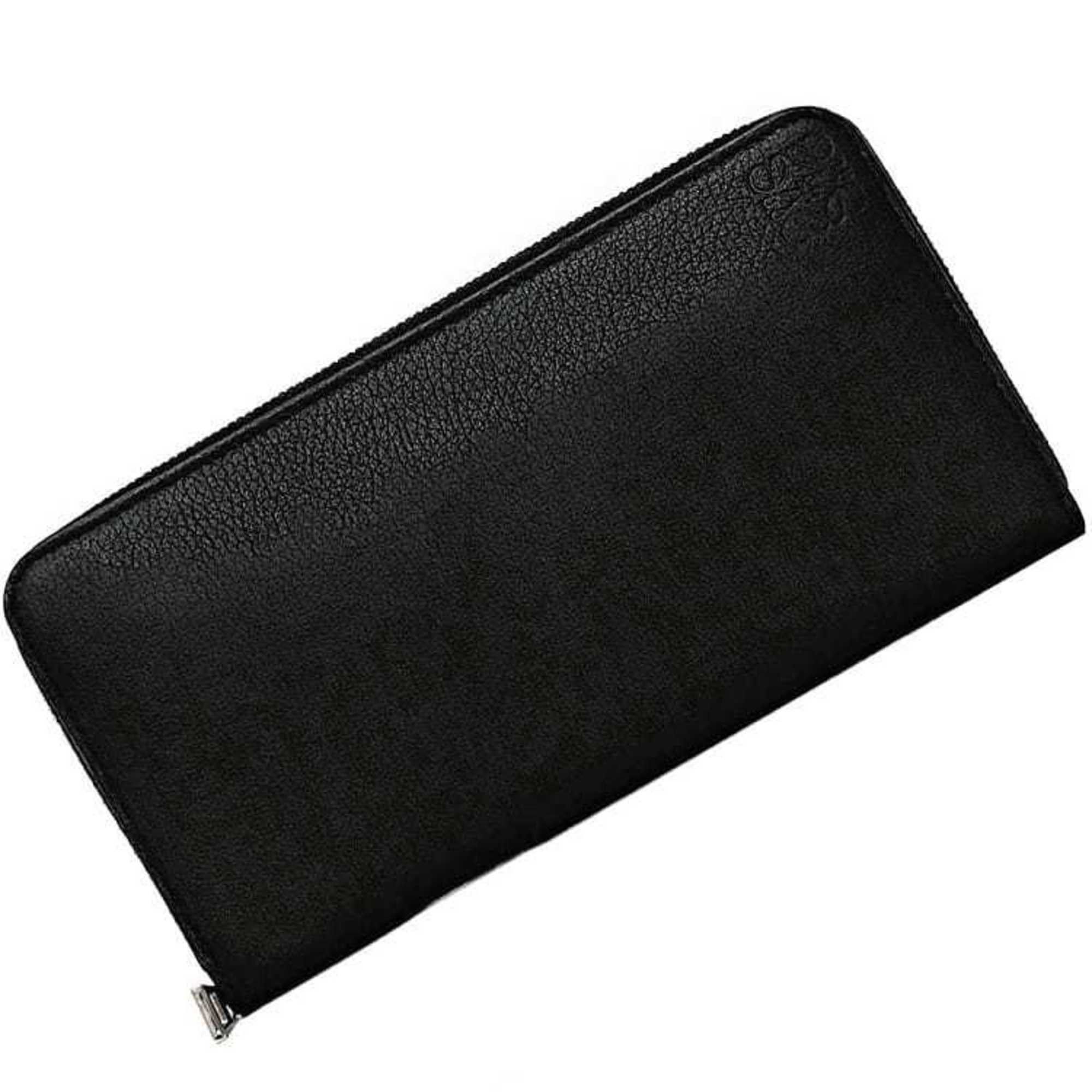 Loewe LOEWE Round Long Wallet f-21179 Black Anagram C660T12X01 Leather 262244 Unisex Card Size ONE SIZE - 1 Thumbnail