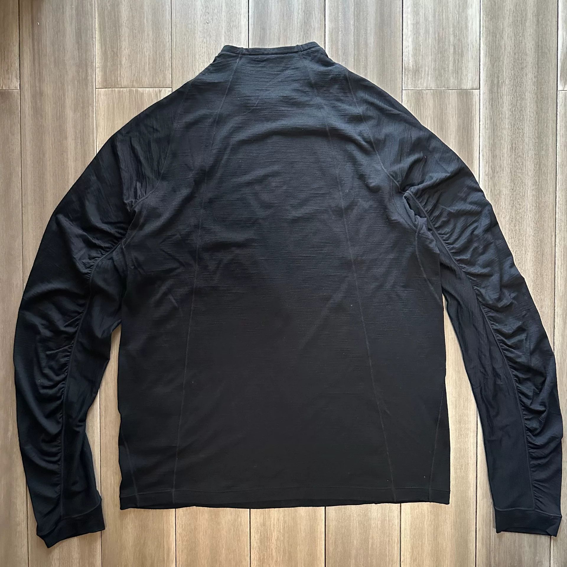 Goldwin Goldwin Wool Half Zip Long Sleeve T-Shirt Size US XXL / EU 58 / 5 - 1 Thumbnail