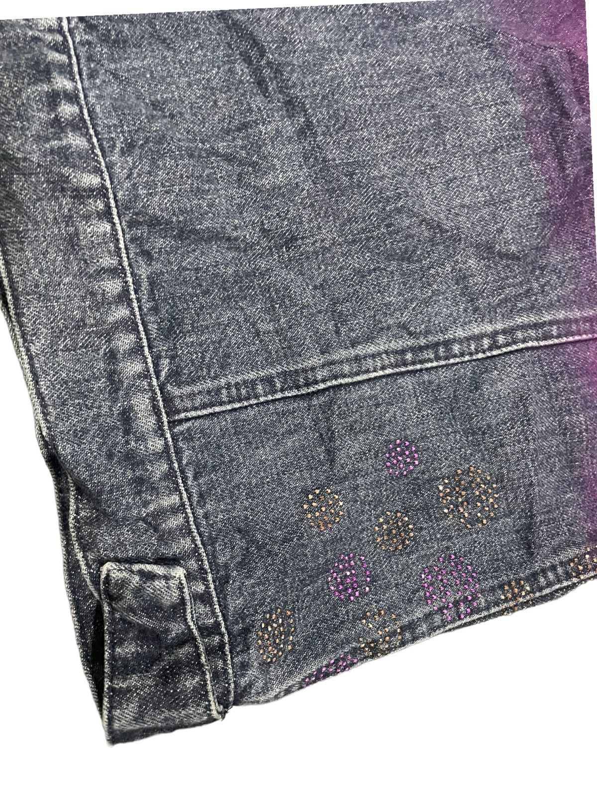 Fendi Fendi Electric Splattered Rare Denim Jacket Size S / US 4 / IT 40 - 17 Thumbnail