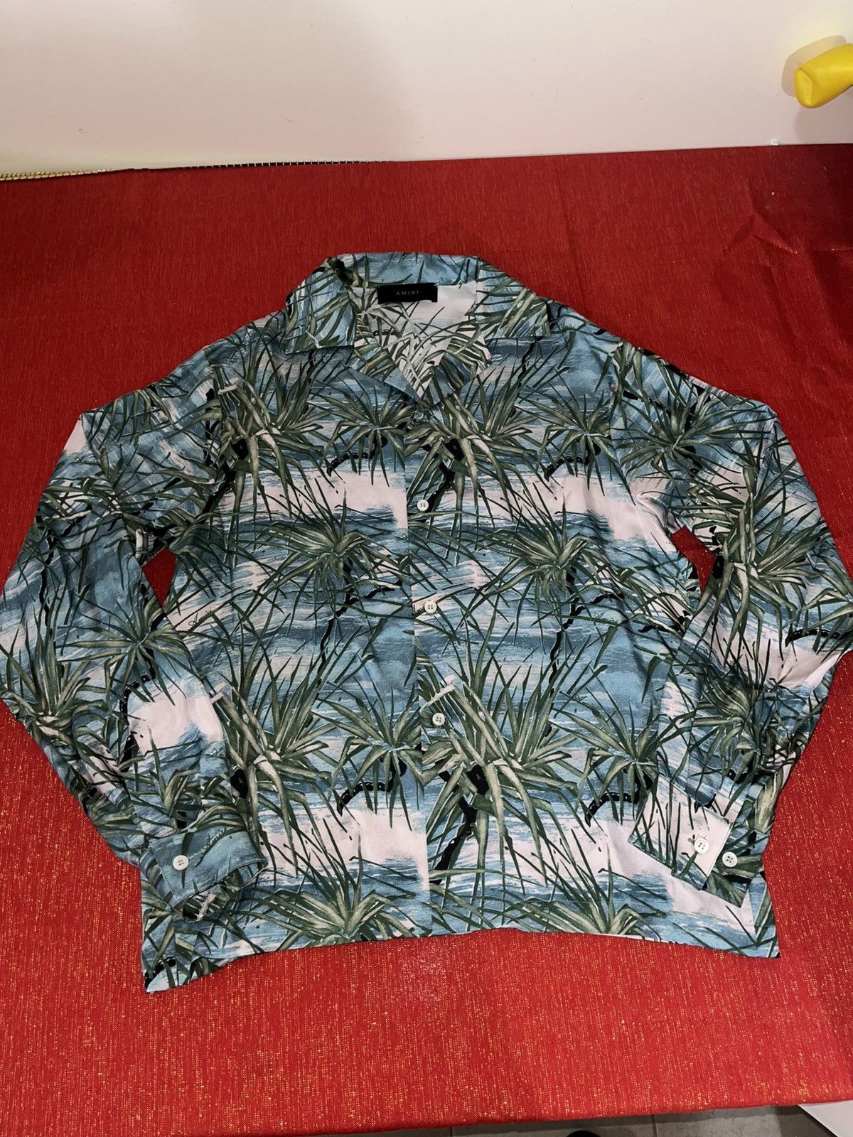 Amiri Amiri Aloha Floral Silk Bowling Shirt Sz Small Size US S / EU 44-46 / 1 - 11 Thumbnail