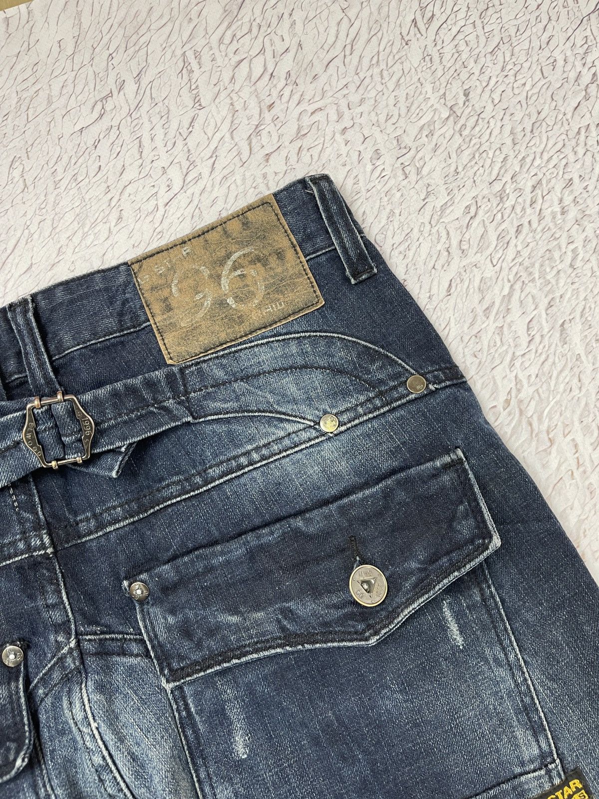 G-Star G-Star Raw 5620 Heritage Embro tapered buckle back elwood jn Size US 32 / EU 48 - 17 Thumbnail