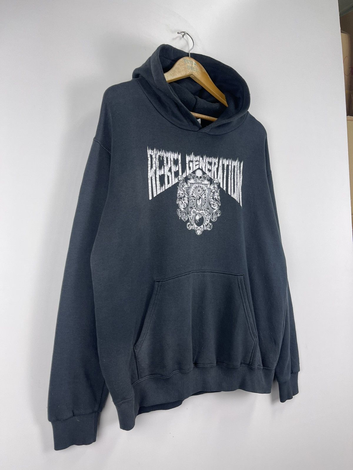 Japanese Brand × Vintage Vintage Rebel Generation Hoddies Size US L / EU 52-54 / 3 - 5 Thumbnail