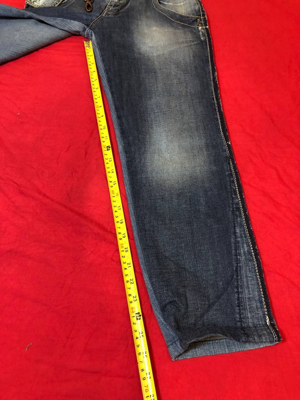 Miss Sixty Vintage Y2K Miss Sixty Low Rise Jeans streetwear Size 28" / US 6 / IT 42 - 13 Thumbnail