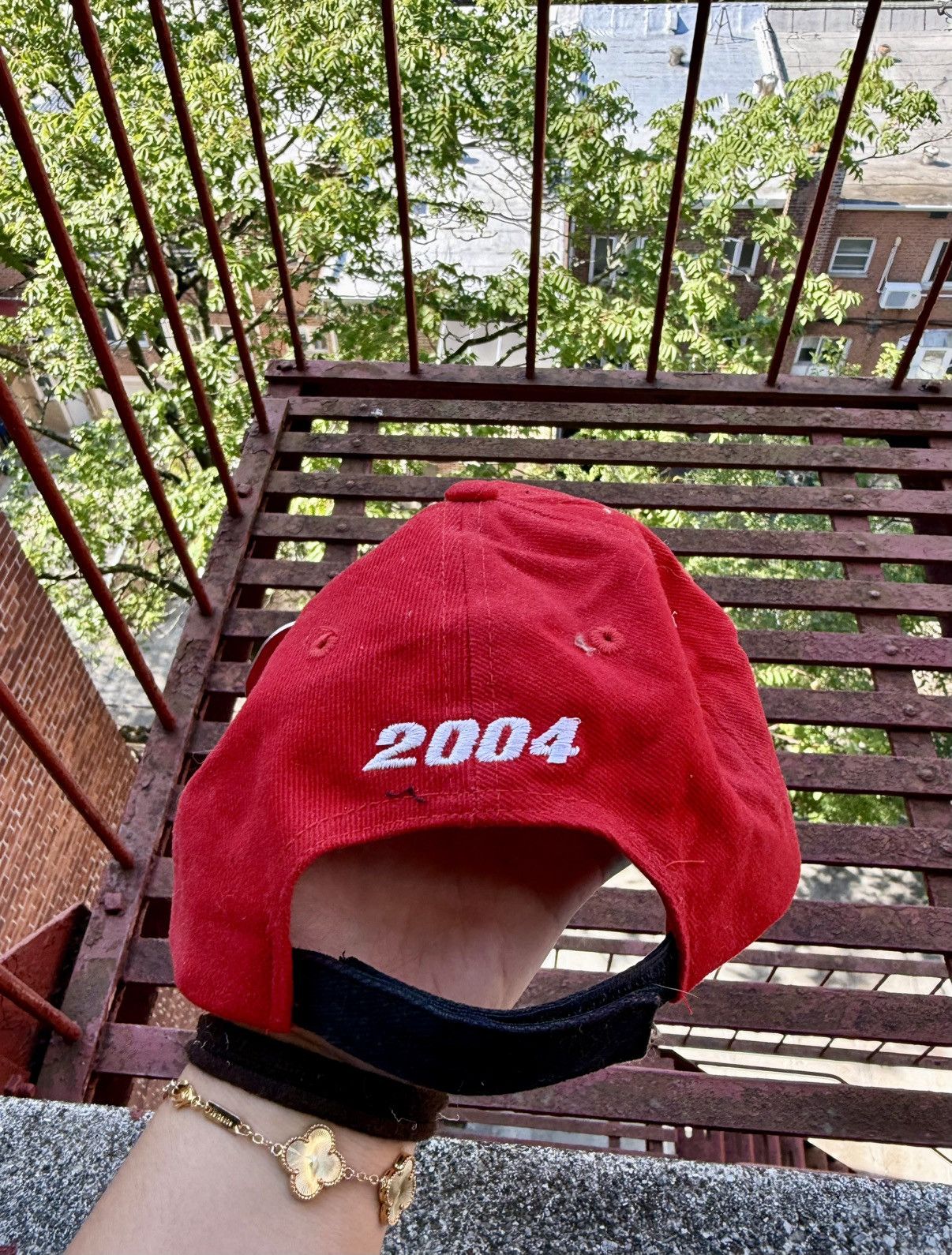 NASCAR Y2K 2004 Team Penske NASCAR Hat Cap with Pin Size ONE SIZE - 5 Thumbnail