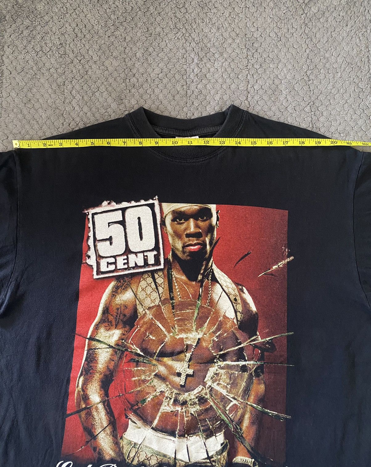 50 Cent Vintage 50CENT GET RICH OR DIE TRYIN 2005 Size US XL / EU 56 / 4 - 10 Thumbnail