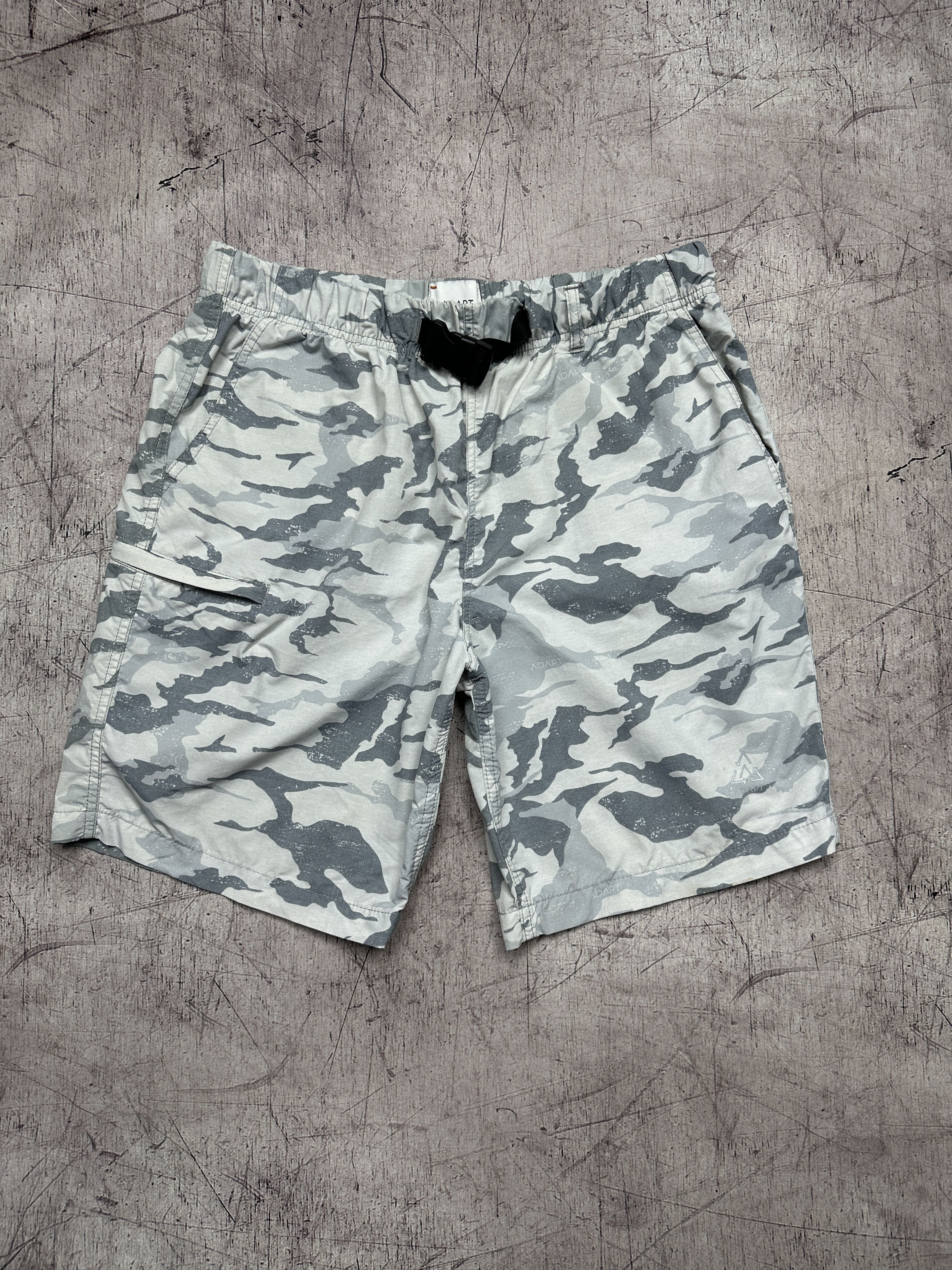 Adapt Adapt Mens Camo Nylon Shorts Size US 32 / EU 48 - 1 Thumbnail