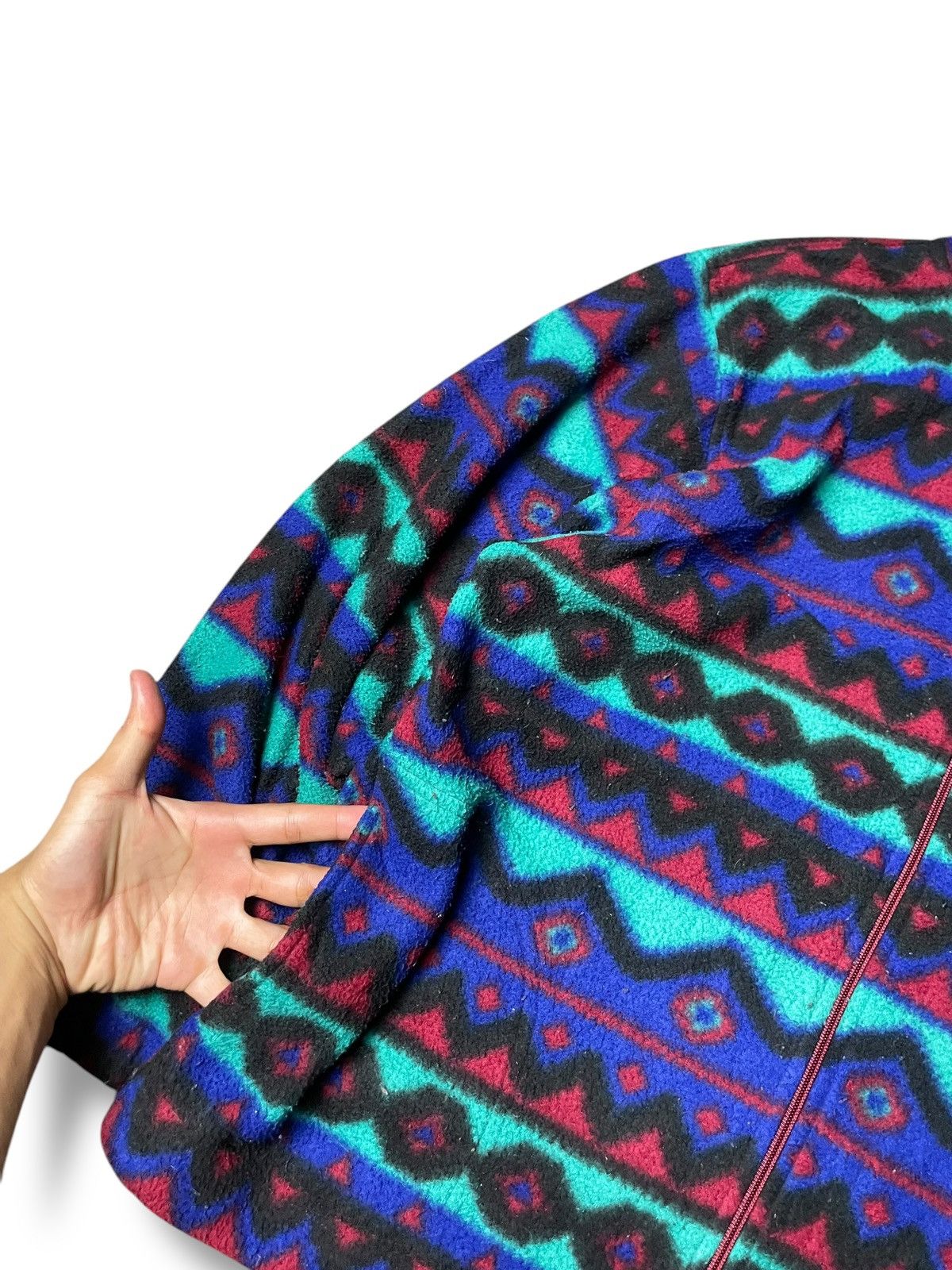 Japanese Brand × Vintage Eptemete Sports Pop Art Hooded Fleece Jacket (82) Size US S / EU 44-46 / 1 - 6 Thumbnail