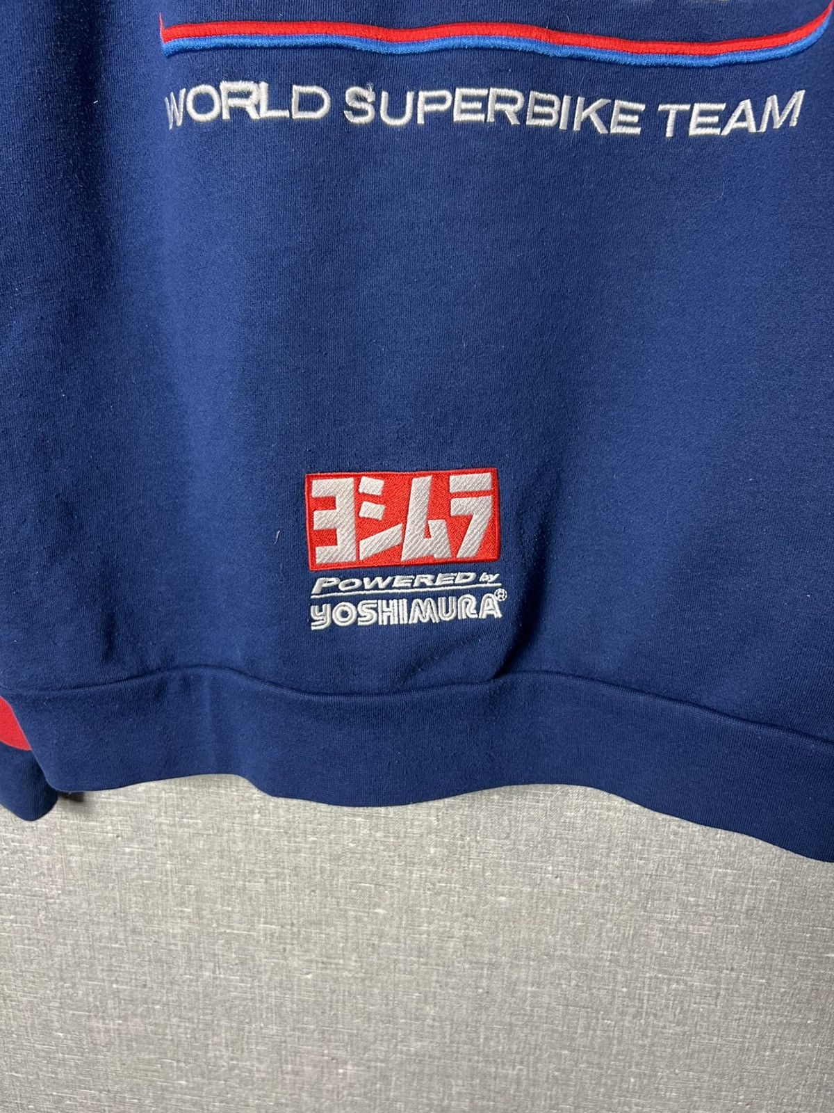 Vintage Suzuki RGSX Yoshimura World Superbike Team Racing Zip Hoodie Size US M / EU 48-50 / 2 - 20 Thumbnail