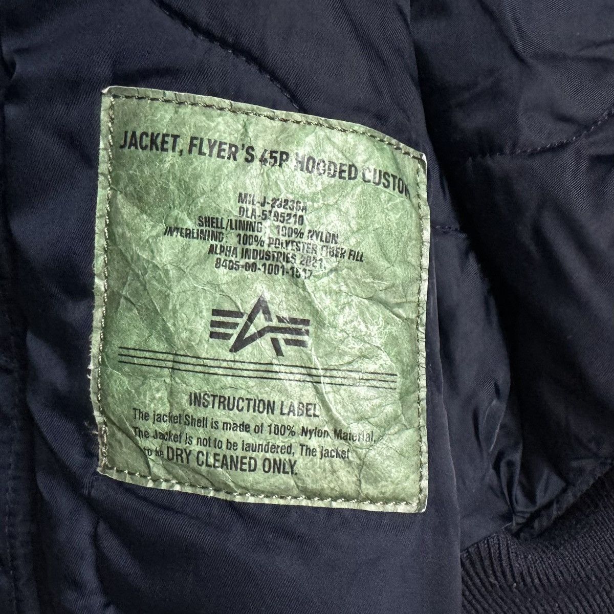 Alpha Industries Alpha industries CWU-45/P Hooded Bomber Flying Pilot Jacket Size US M / EU 48-50 / 2 - 9 Thumbnail