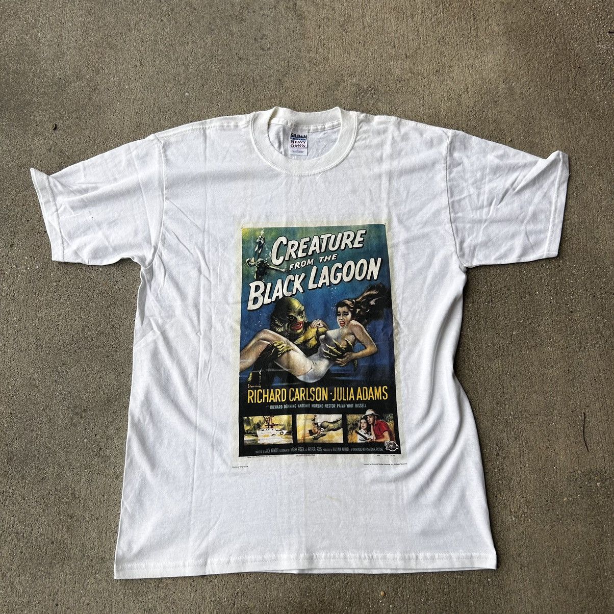 Gildan × Vintage vintage 2000s Creature from the Black Lagoon graphic t shirt Size US L / EU 52-54 / 3 - 1 Thumbnail