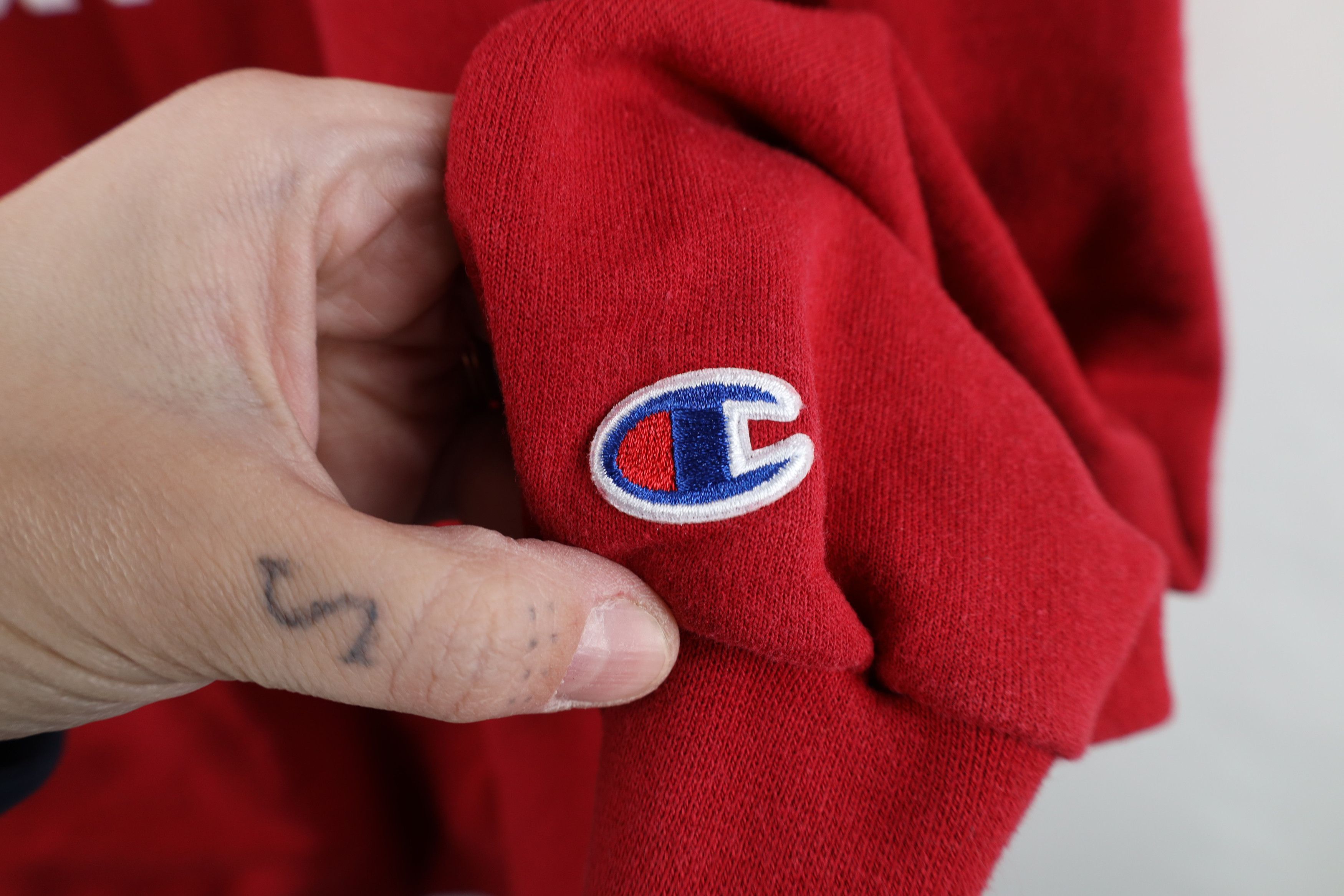 Champion Vintage Champion Stanford University Hoodie Sweatshirt Red Size US XL / EU 56 / 4 - 5 Thumbnail