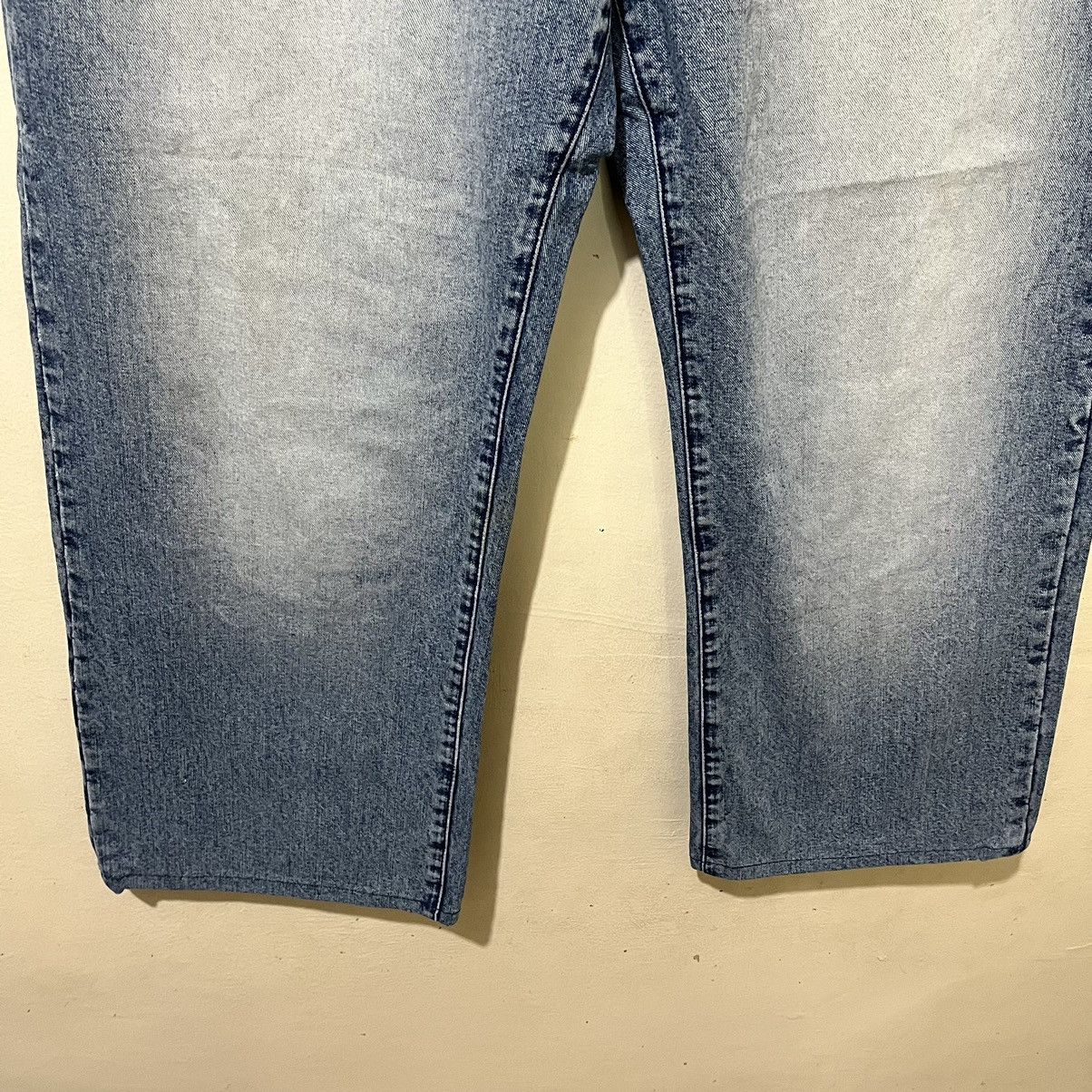 Akademiks 2000's Akademiks Hiphop Baggy Denim Pants Size US 33 - 4 Thumbnail