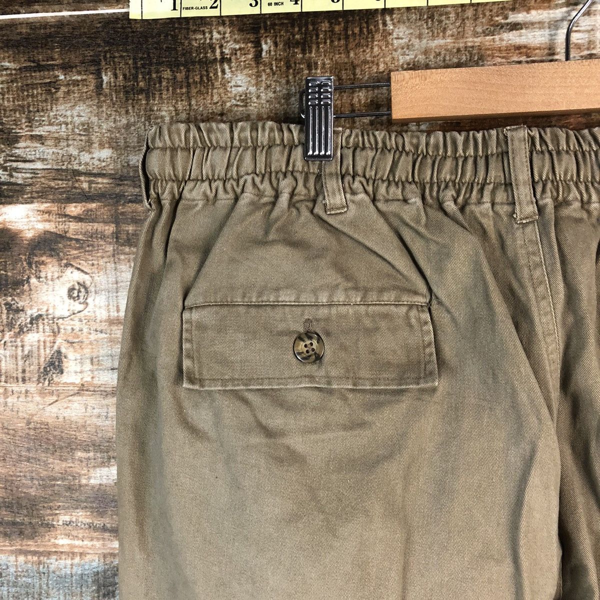 Japanese Brand Japanese Brand Brown Cargo Multipocket Pants #A2420 Size US 35 - 20 Thumbnail