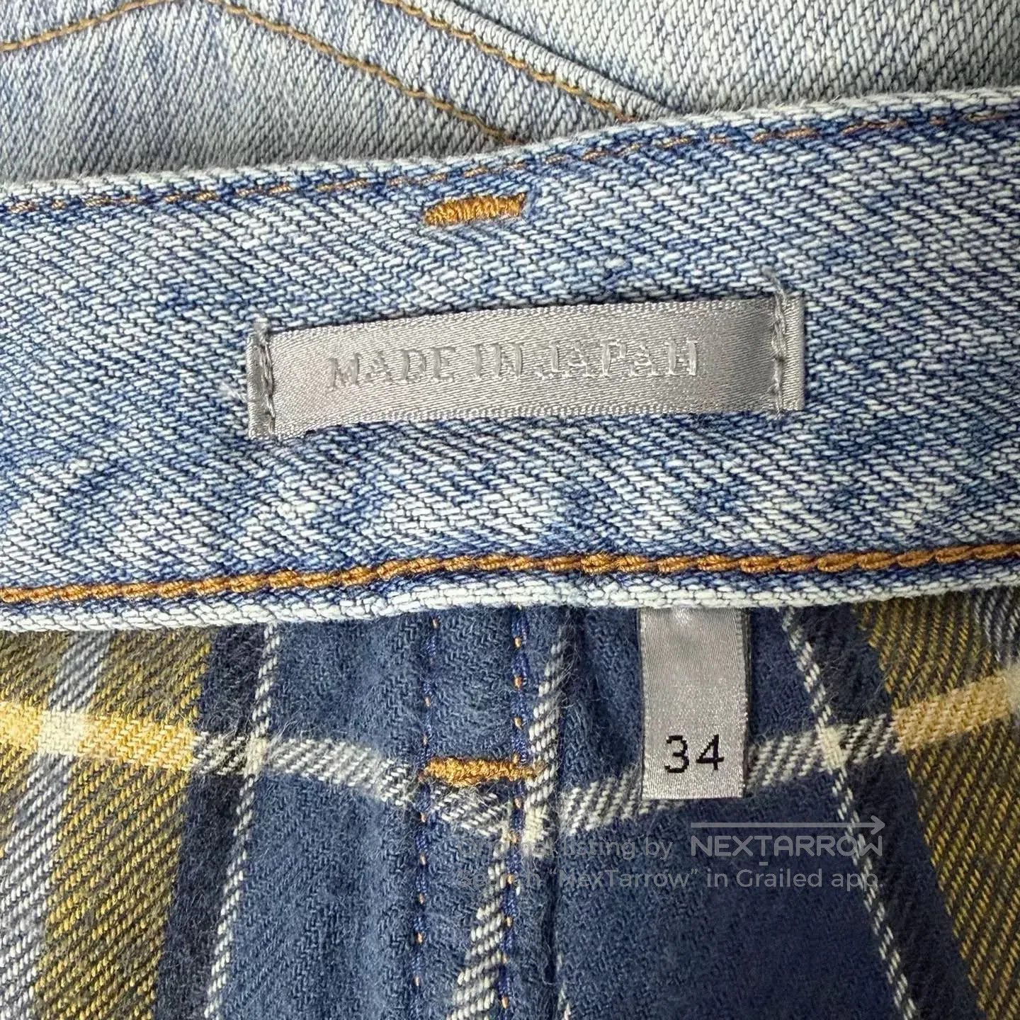 Dior Dior 2024 Slogan Embroidered Straight Jeans. Size US 34 / EU 50 - 5 Thumbnail