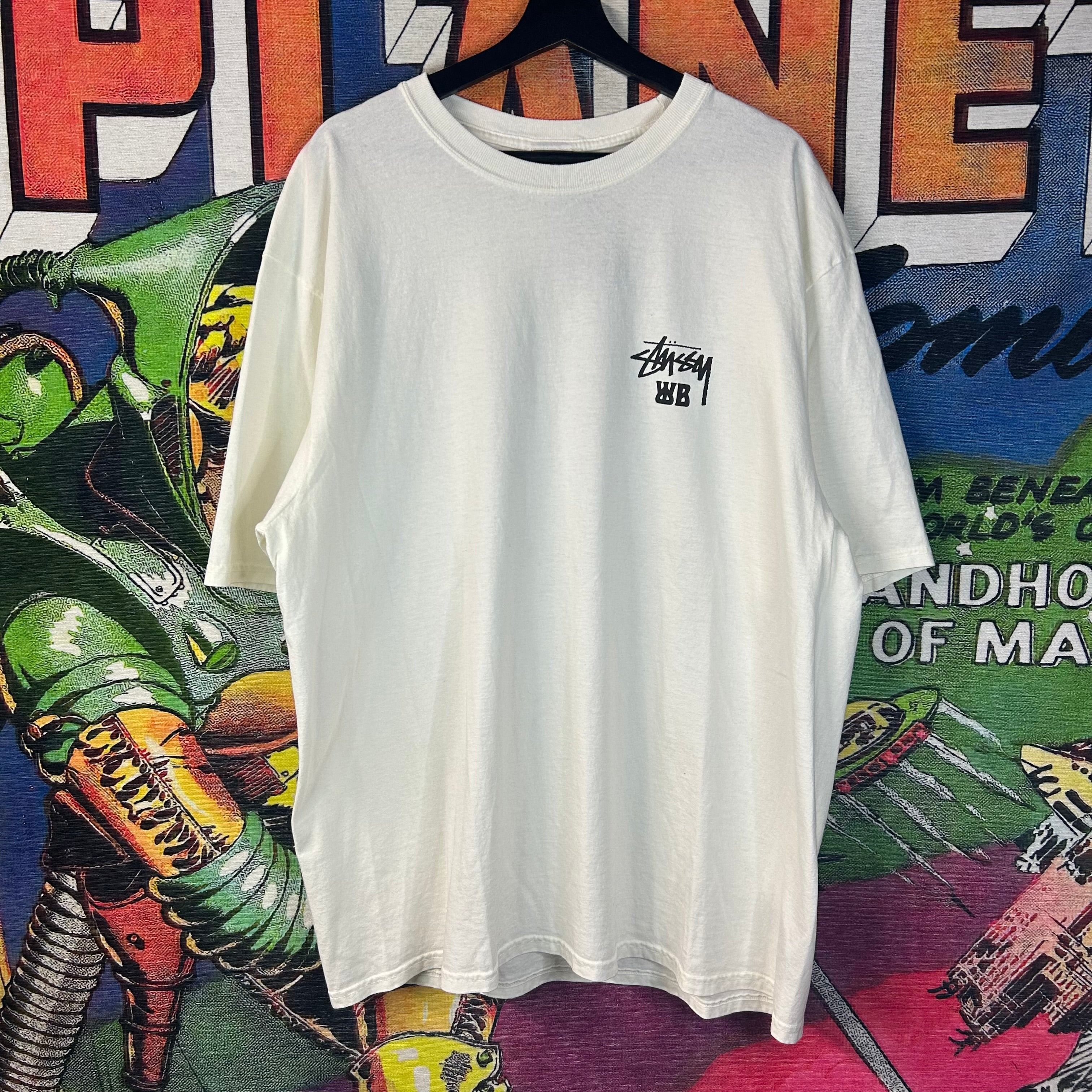 Streetwear × Stussy × Vintage Stussy Soda Can Tee XL “White” | Grailed