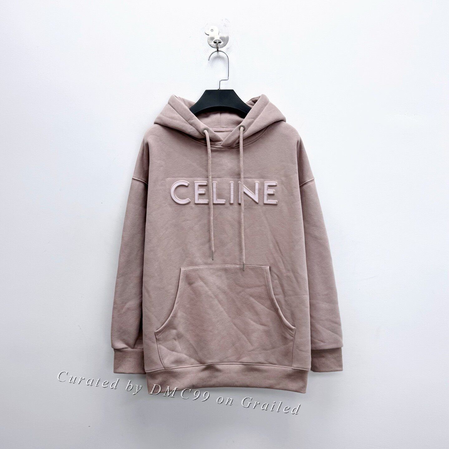 Celine Celine 3D Embossed Logo Hoodie Size M / US 6-8 / IT 42-44 - 1 Thumbnail