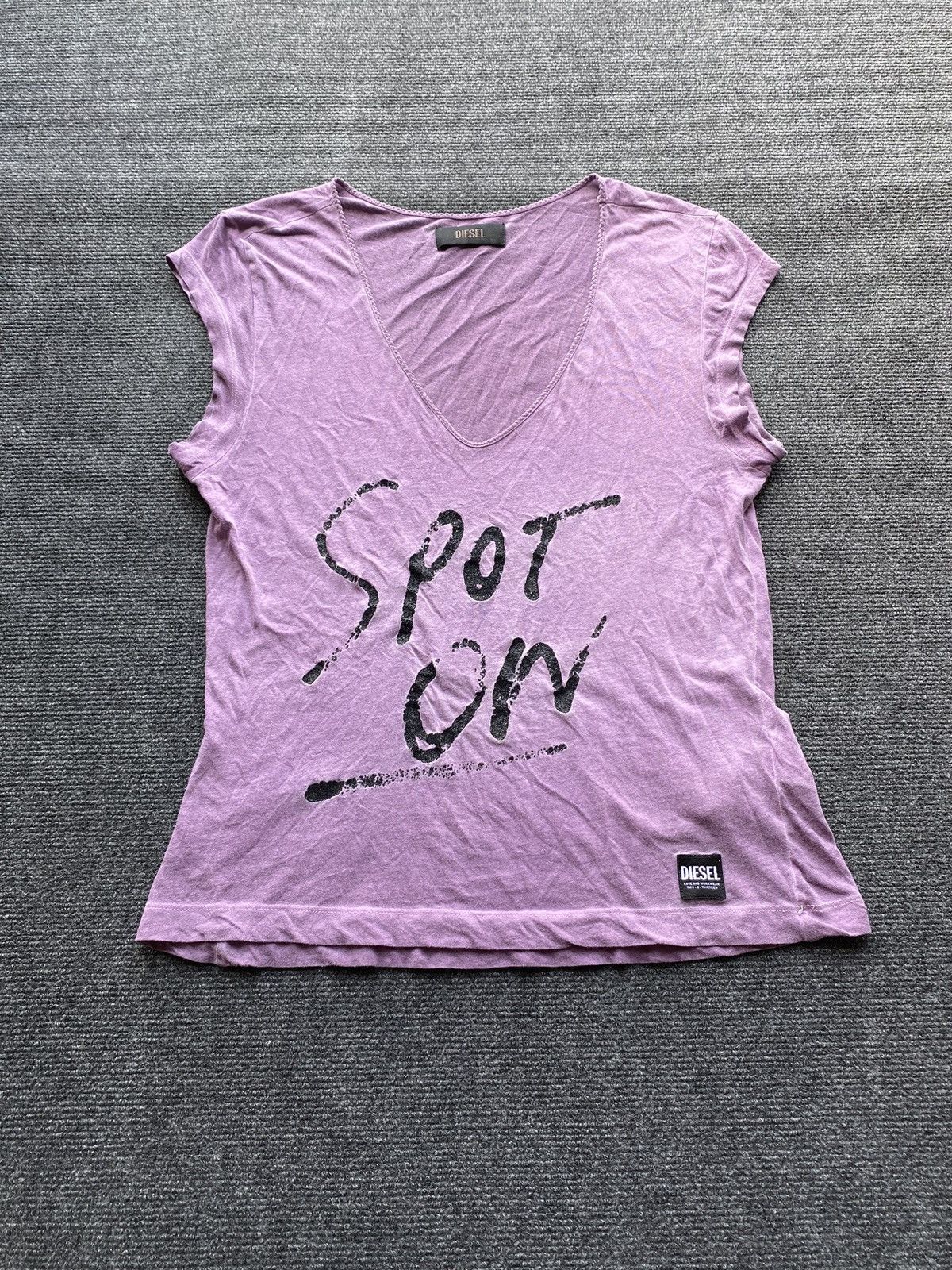 Diesel 🔥Opium Punk Gothic Diesel Womens Pink top rare alt goth m Size M / US 6-8 / IT 42-44 - 1 Thumbnail