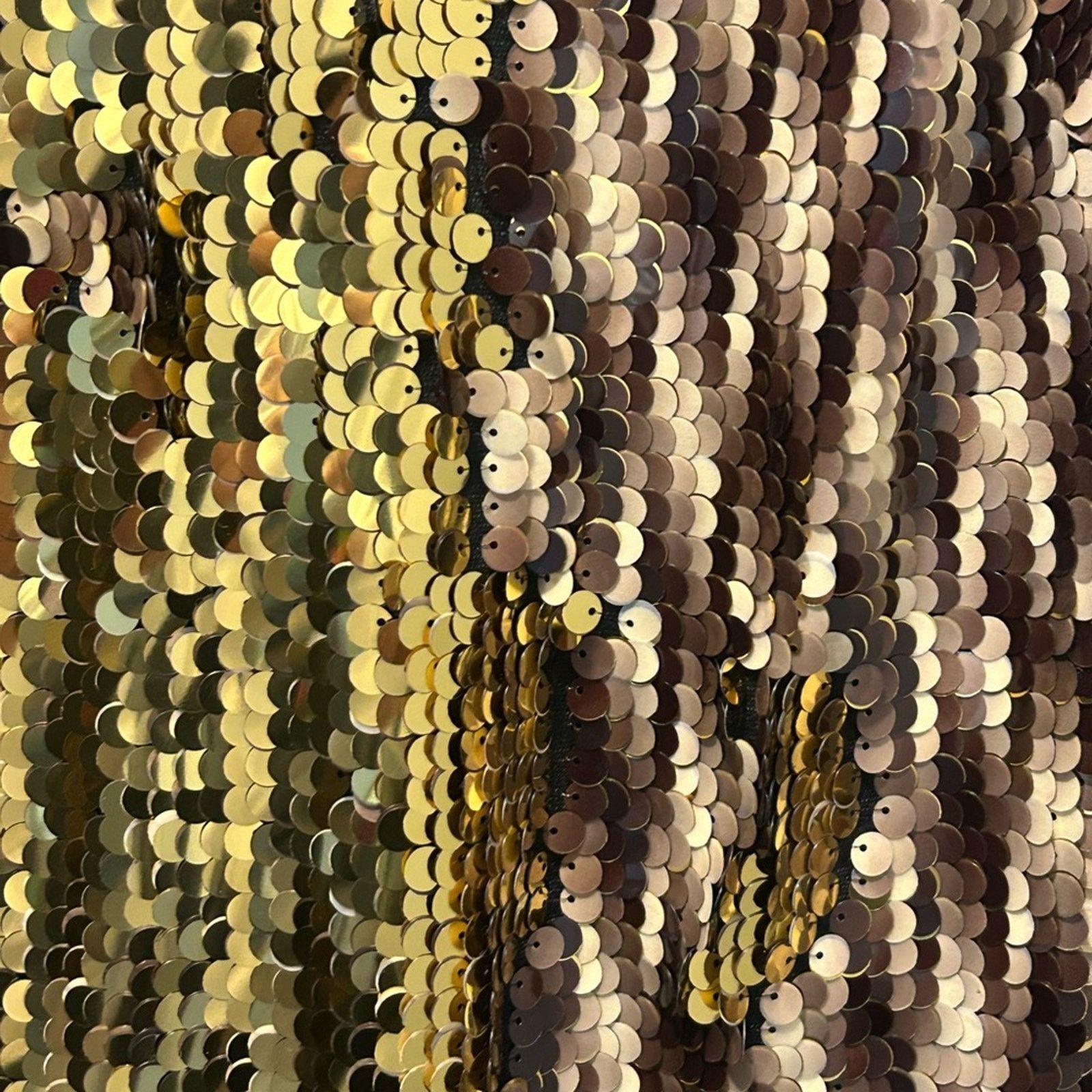 Dress the Population Dress the Population Gold Sequin Tula Mini Dress NWOT Small Size S / US 4 / IT 40 - 9 Thumbnail