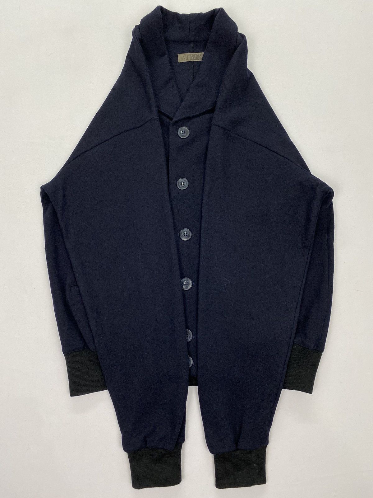 Japanese Brand A.T Men Shawl Collar Jacket Size US S / EU 44-46 / 1 - 5 Thumbnail