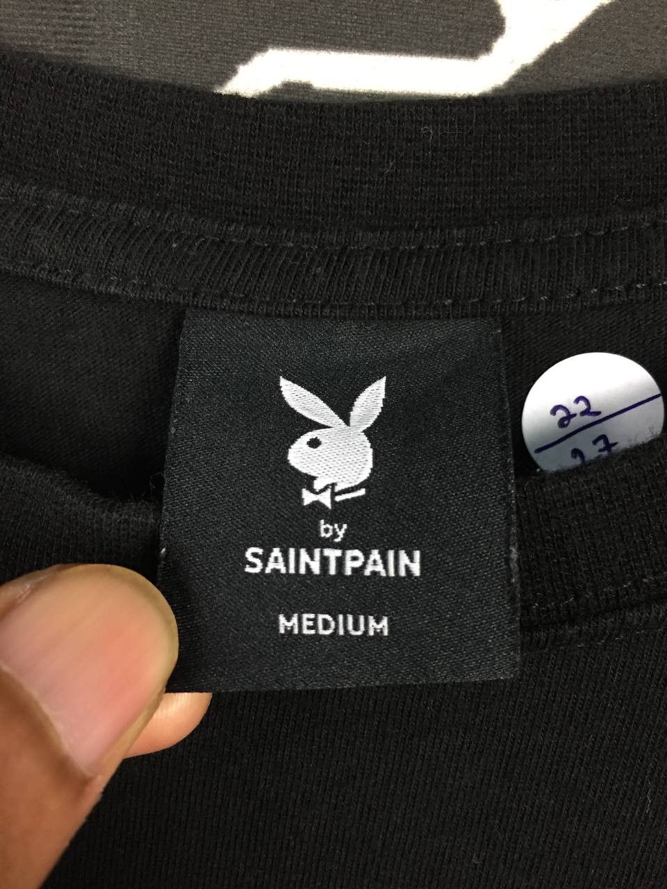Playboy × Vintage Playboy By Saintpain Works Co. Bunny Logo Tee Size US M / EU 48-50 / 2 - 8 Thumbnail