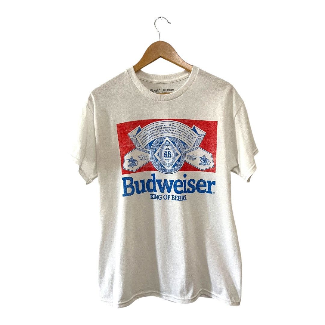 Budweiser Budweiser Brew City White Graphic T-Shirt, M Size US M / EU 48-50 / 2 - 3 Thumbnail