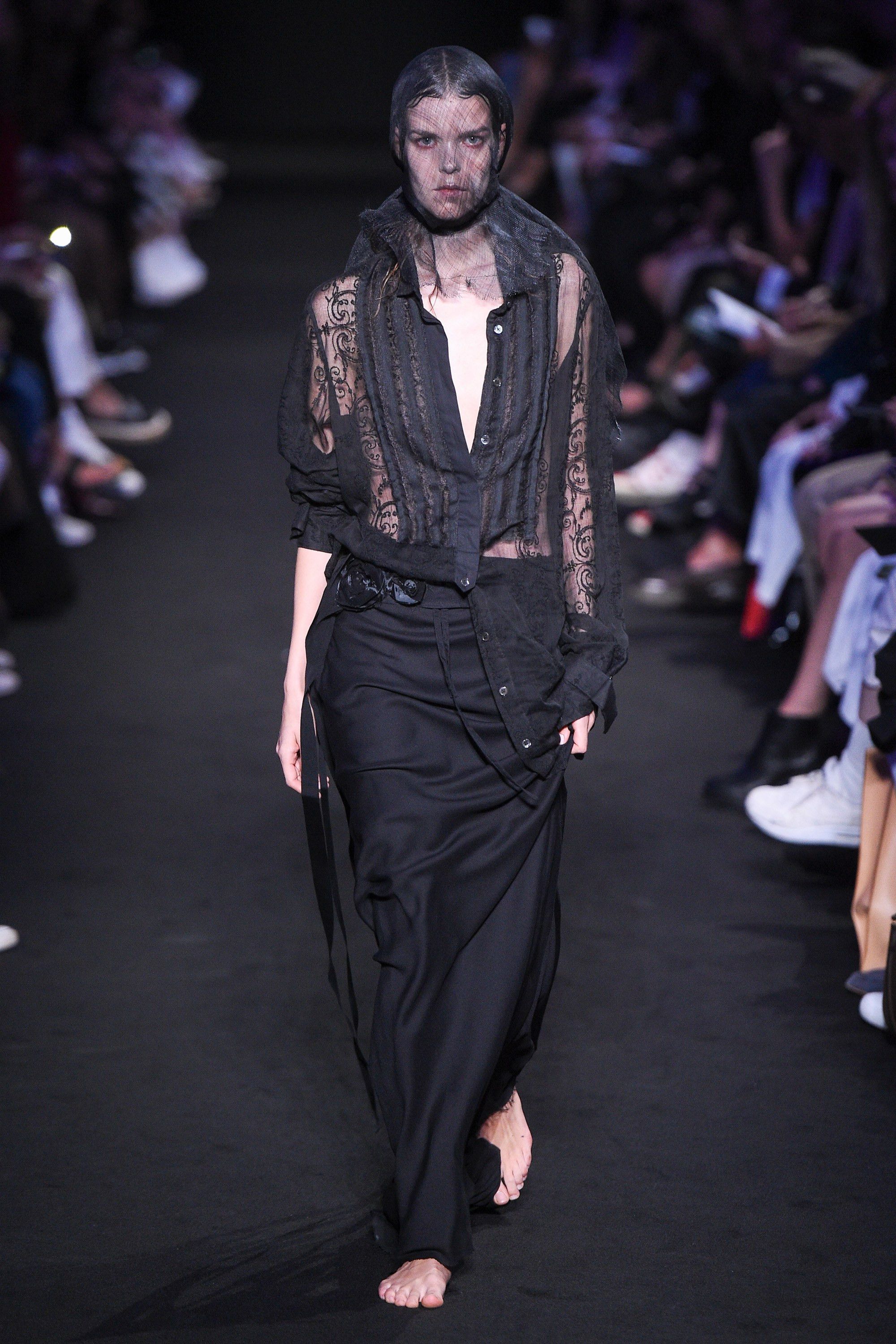 Ann Demeulemeester Ann Demeulemeester lace blouse Size M / US 6-8 / IT 42-44 - 7 Thumbnail