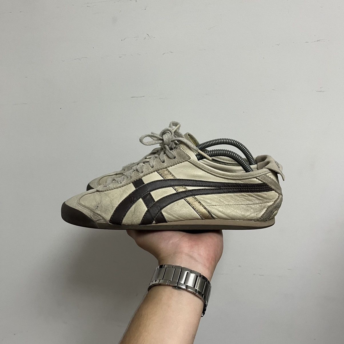 Asics Asics Tiger Onitsuka Leather Vintage Sneakers 90s Size US 7.5 / EU 40-41 - 4 Thumbnail