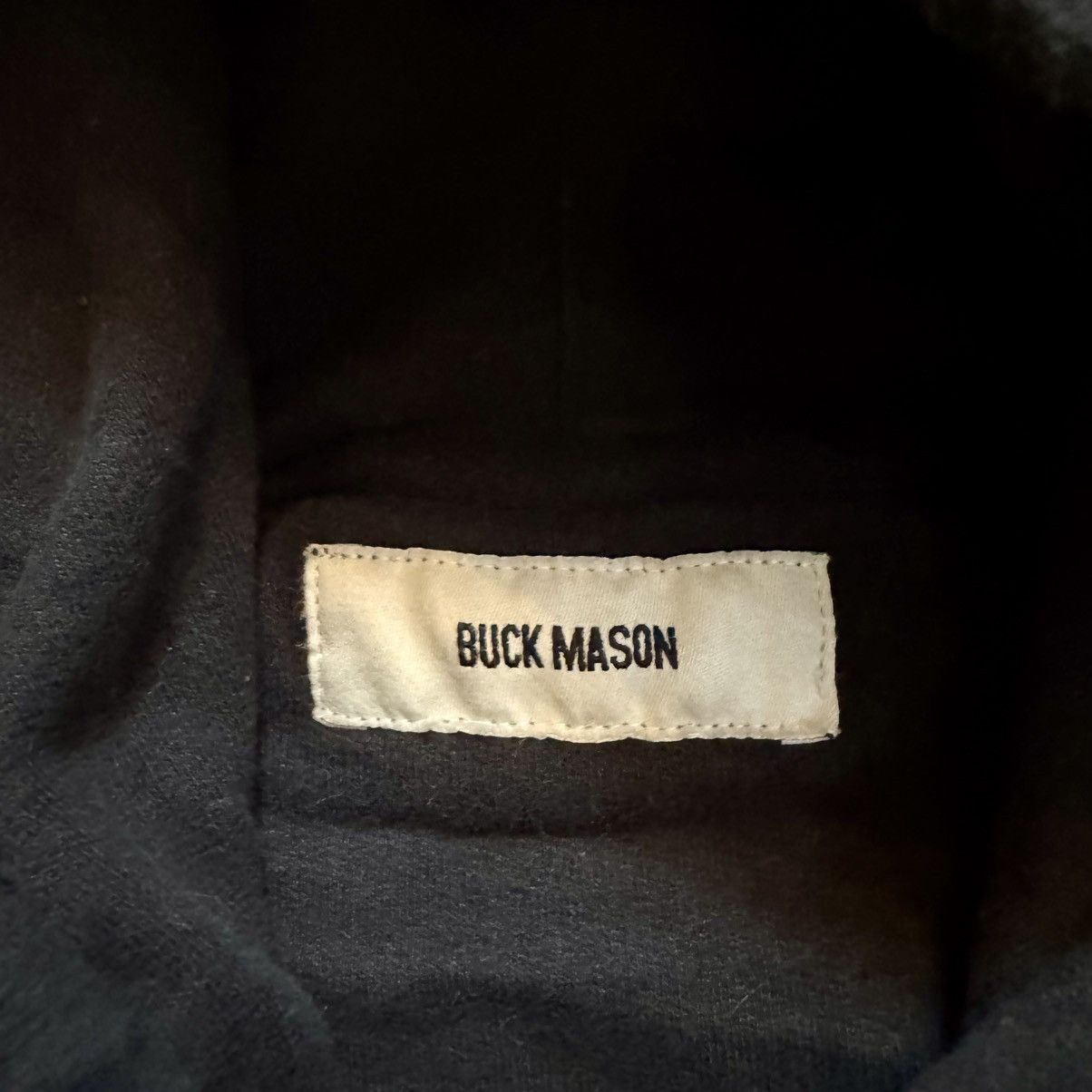Buck Mason Buck Mason Black Pullover Hoodie M Size US M / EU 48-50 / 2 - 6 Thumbnail