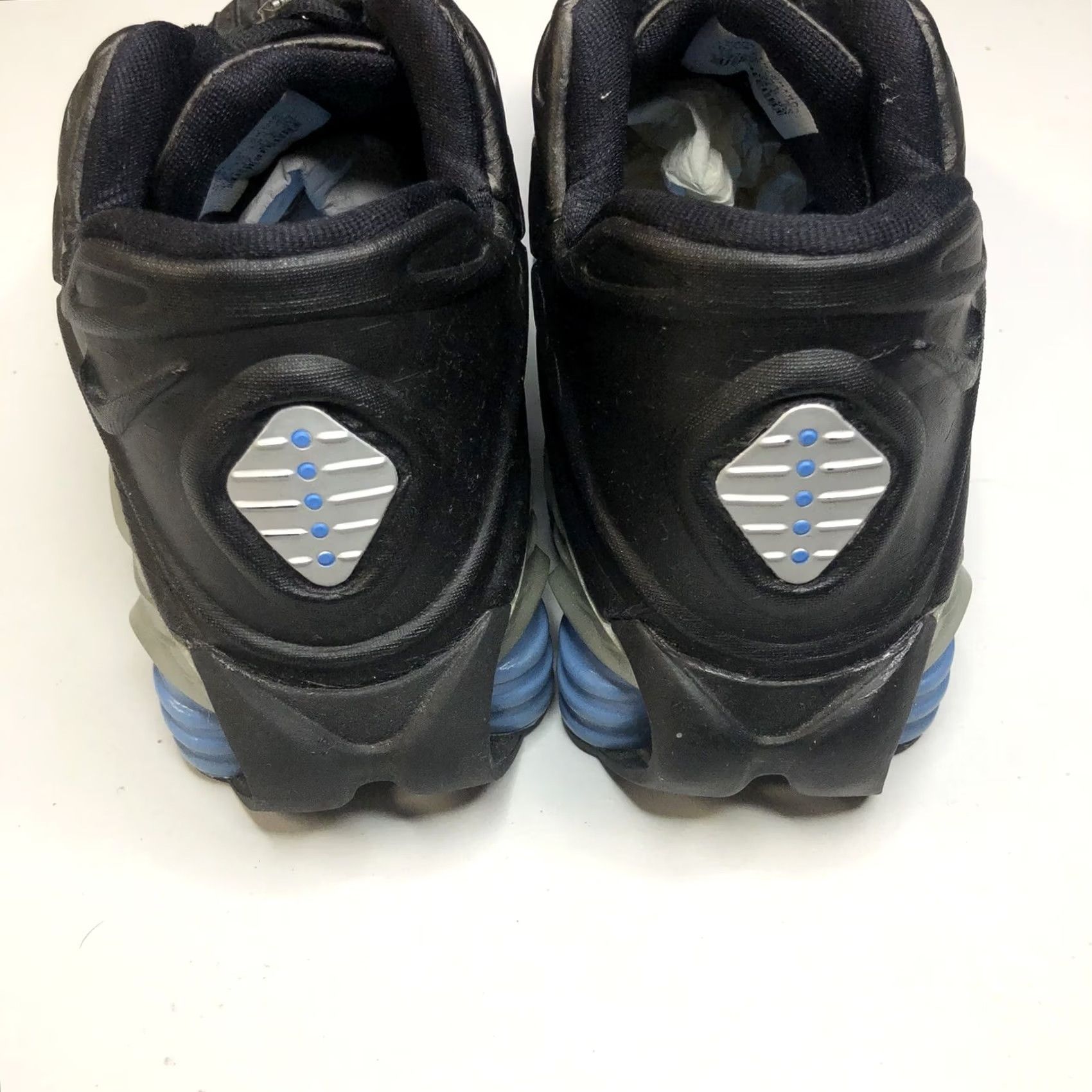 Nike VINTAGE Nike Shox XT Zipper Sneakers Men 13 Black Silver 2001 173327 041 Size US 13 / EU 46 - 2 Thumbnail
