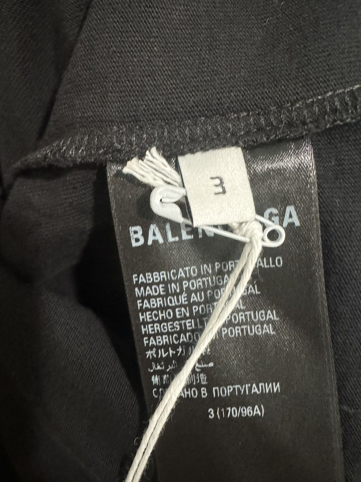 Balenciaga Balenciaga Adidas Black Shirt Size US L / EU 52-54 / 3 - 7 Thumbnail