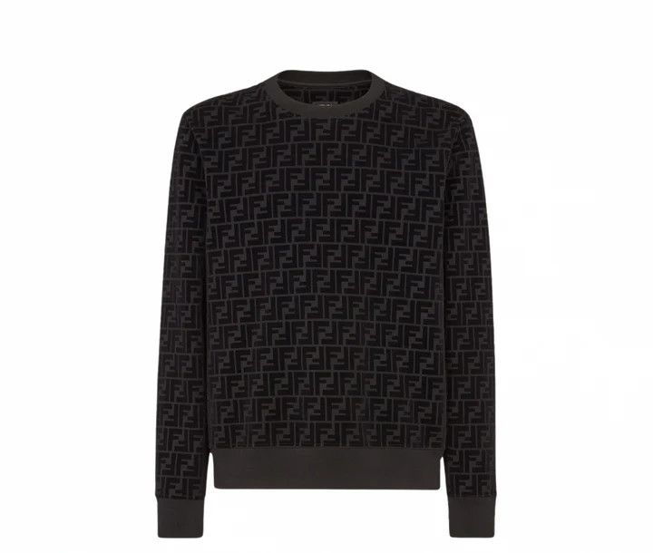 Fendi o1s1wg110225 Sweatshirt in Black Size US L / EU 52-54 / 3 - 1 Thumbnail