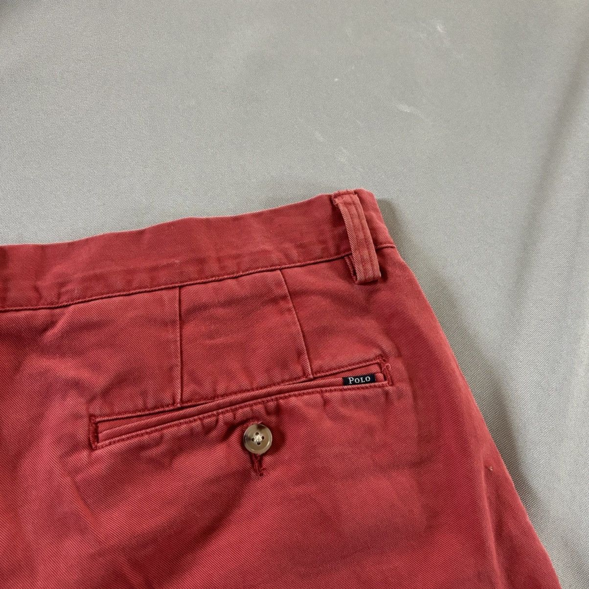 Polo Ralph Lauren Polo Ralph Lauren classic fit shorts red 34 streetwear Size US 34 / EU 50 - 4 Thumbnail